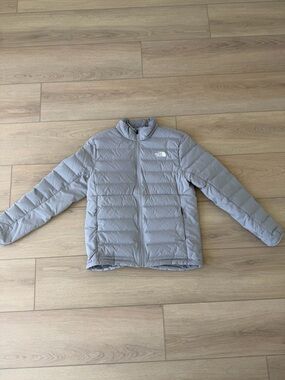 The North Face Men's Light Grey Down Jacket
